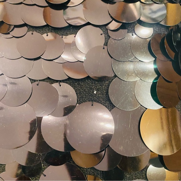 Altuzarra Wynnifred Wool Knit Gradient Pailette Cocktail Dress - Picture 11 of 16